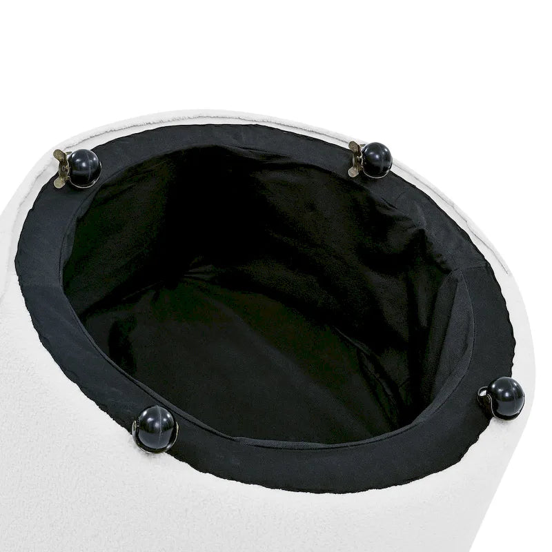 Fauteuil d'appoint capitonné pivotant Green Modern 30