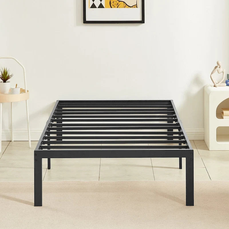 Structure de lit en métal pour enfants – Options double/grand/très grand/california king