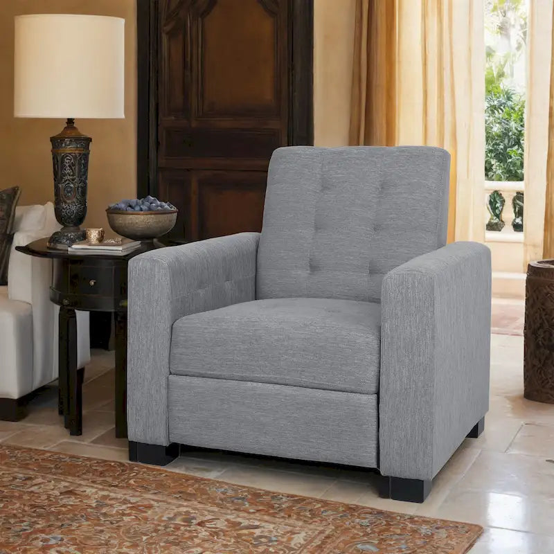 Fauteuil inclinable à pousser rembourré