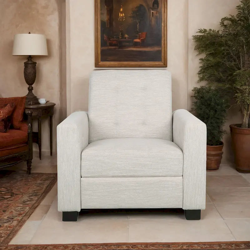 Fauteuil inclinable à pousser rembourré
