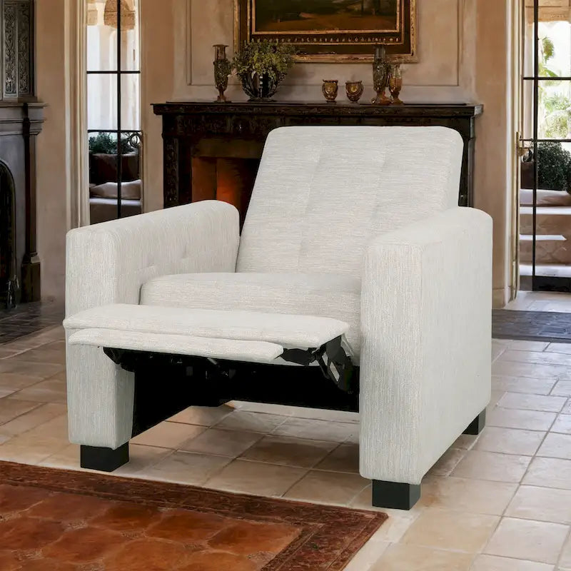 Fauteuil inclinable à pousser rembourré