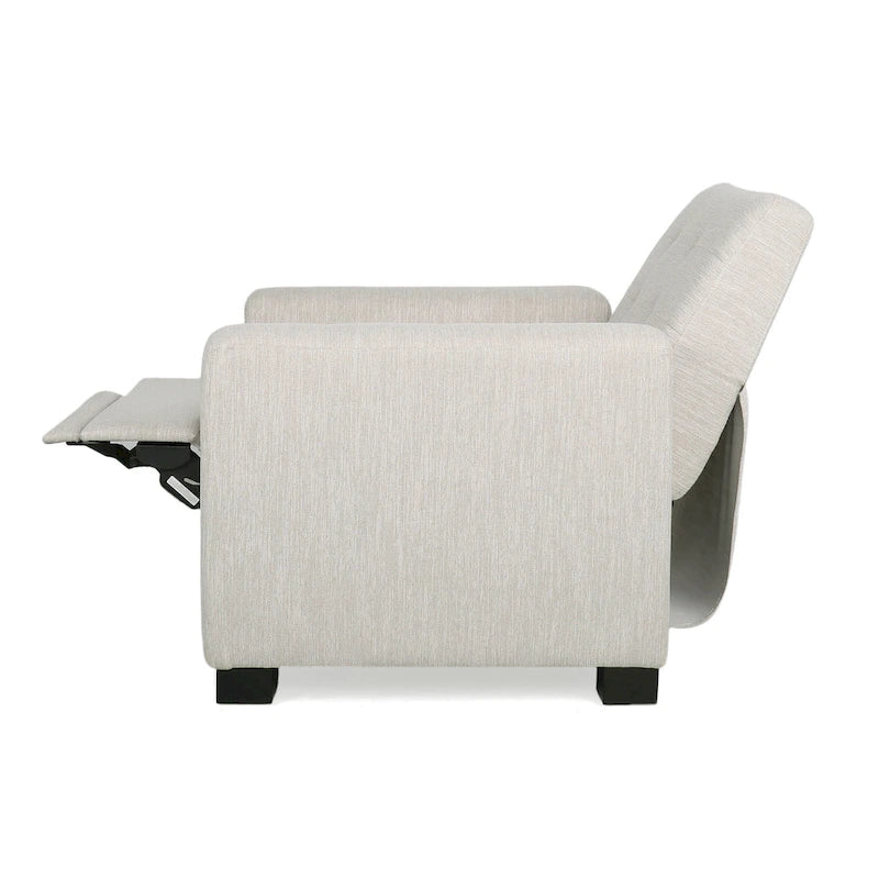 Fauteuil inclinable à pousser rembourré