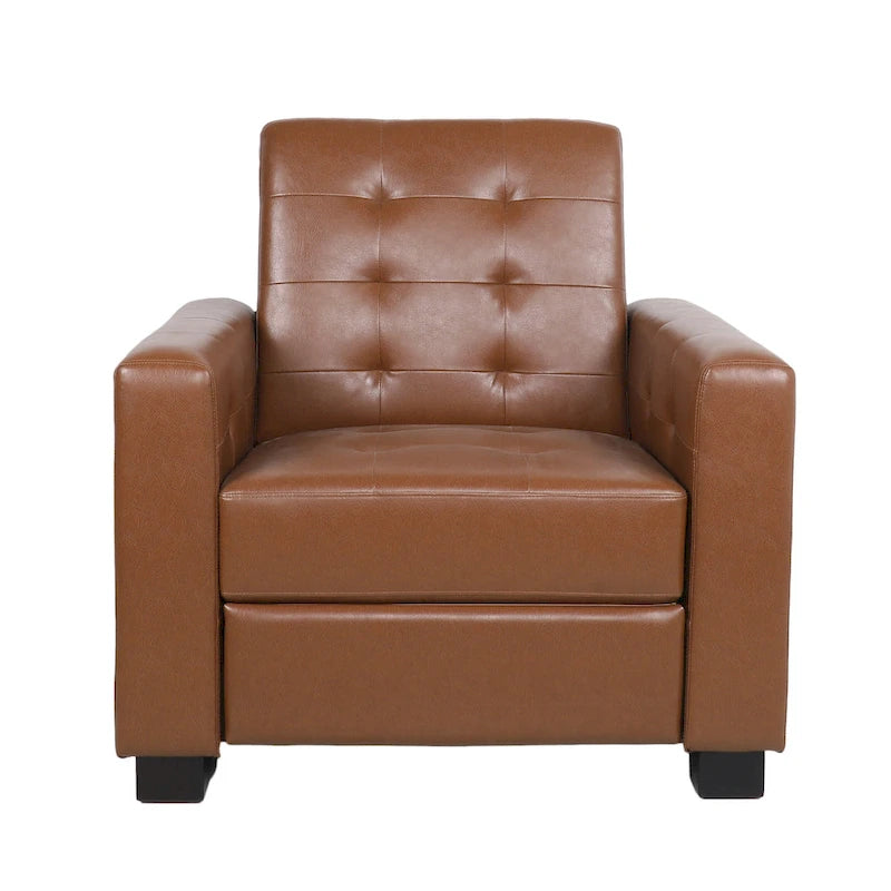 Fauteuil inclinable à pousser rembourré