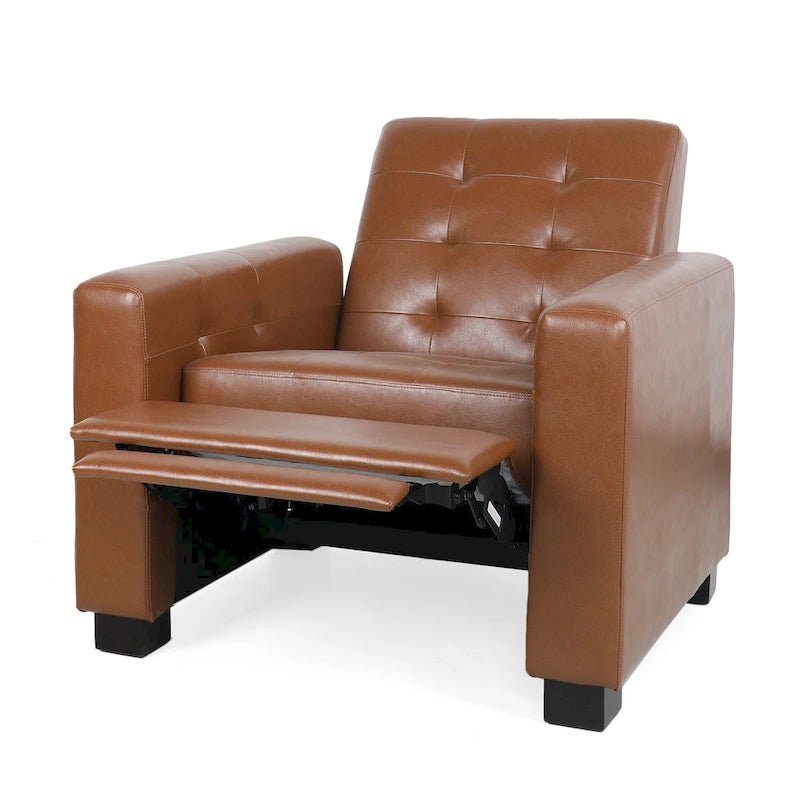 Fauteuil inclinable à pousser rembourré
