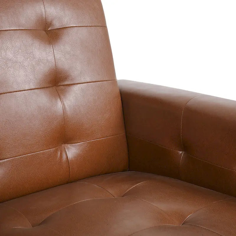 Fauteuil inclinable à pousser rembourré