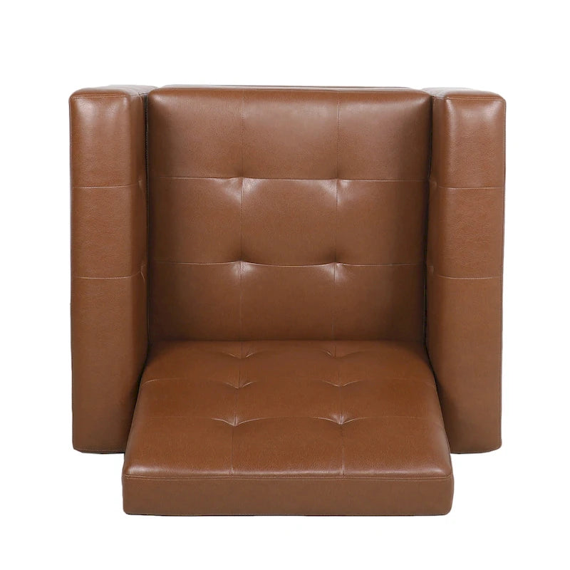 Fauteuil inclinable à pousser rembourré