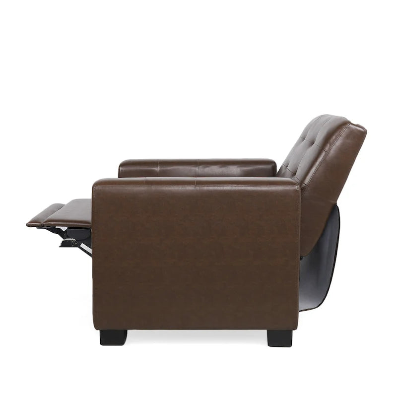 Fauteuil inclinable à pousser rembourré