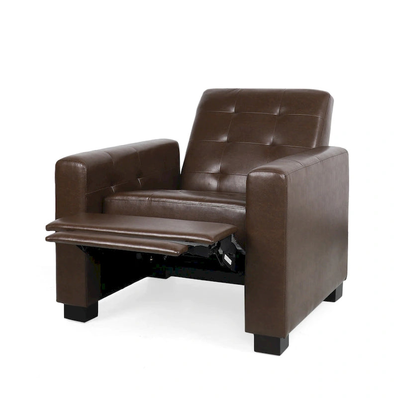 Fauteuil inclinable à pousser rembourré