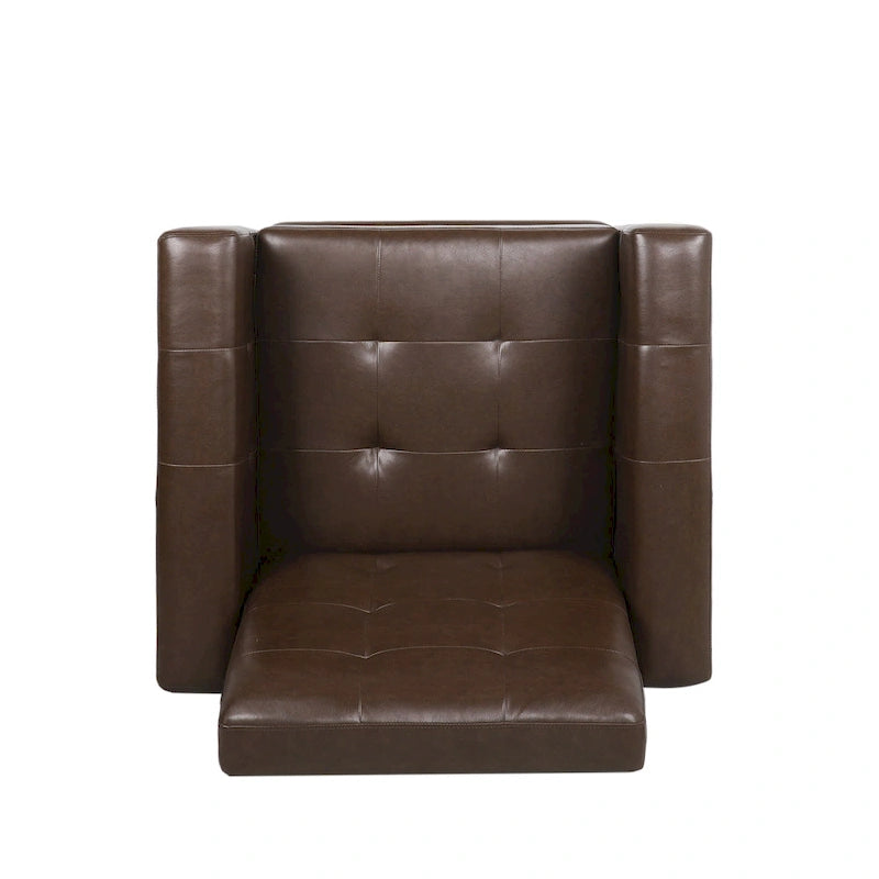 Fauteuil inclinable à pousser rembourré