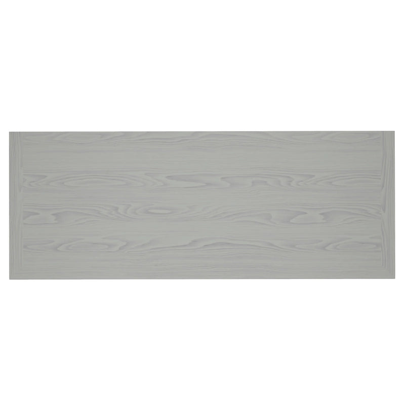Meuble TV de transition en bois massif de 54 po de large - 54 larg. x 18,9 prof. x 31,9 haut.