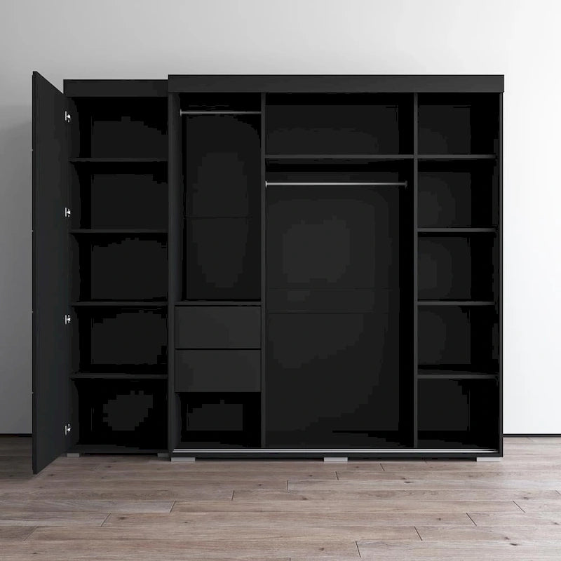 Armoire avec 3 miroirs