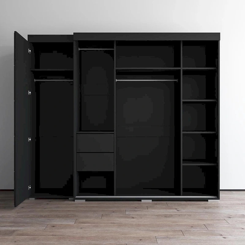 Armoire avec 3 miroirs