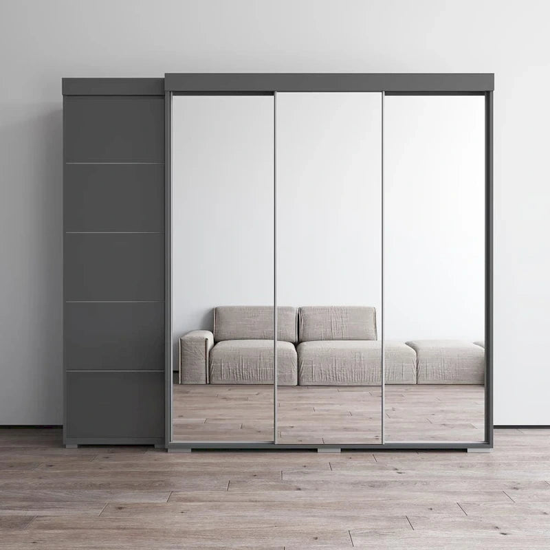 Armoire avec 3 miroirs