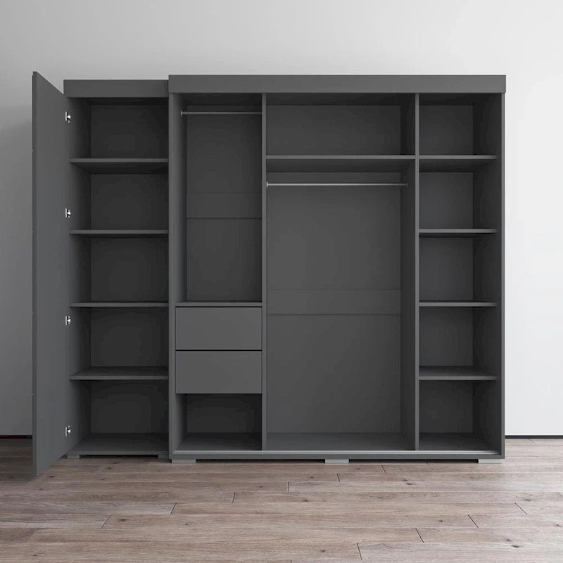 Armoire avec 3 miroirs