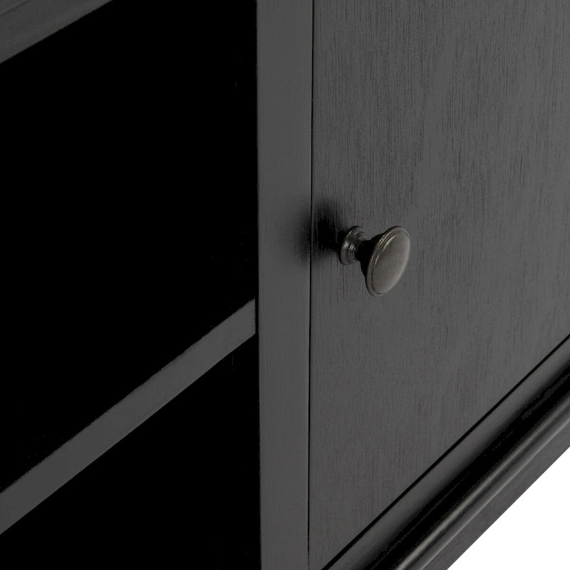Meuble TV média 2 portes 1 étagère – 47 po L x 16 po P x 20 po H