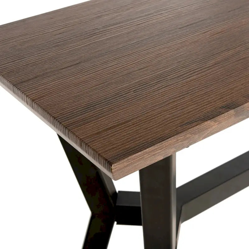 Console marron/noir - 39Lx14Px31H