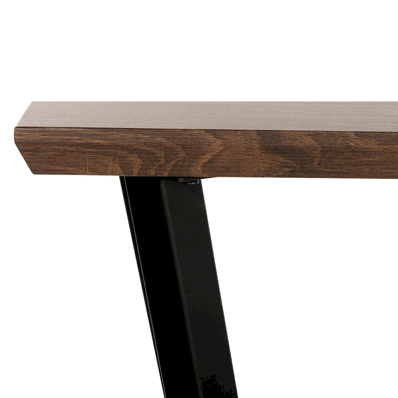 Console marron/noir - 39Lx14Px31H