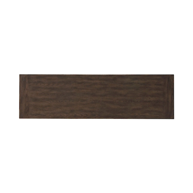 Commode 8 tiroirs brun selle