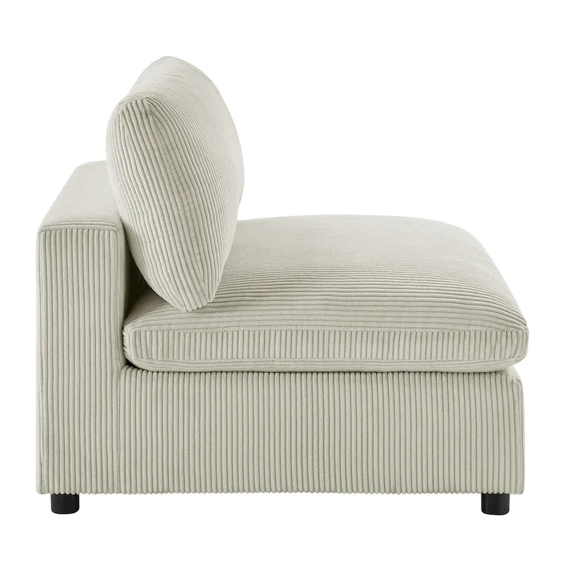 Fauteuil d'appoint sans accoudoirs