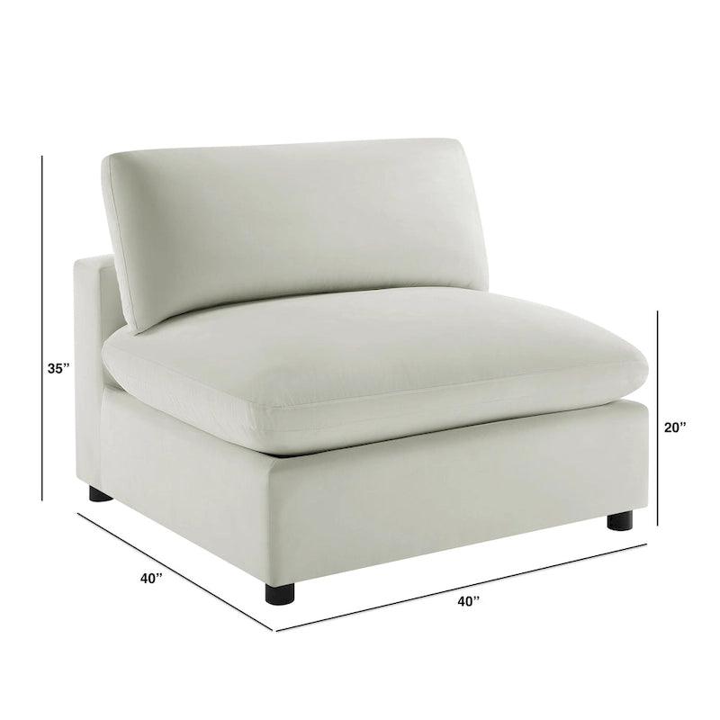 Fauteuil d'appoint sans accoudoirs