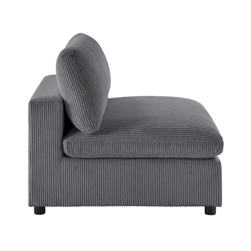 Fauteuil d'appoint sans accoudoirs