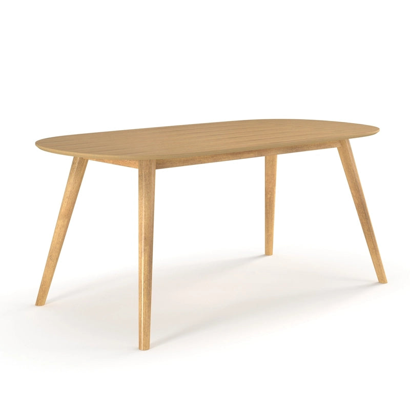 Table à manger rectangulaire au fini naturel