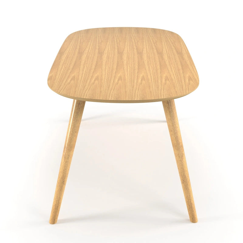 Table à manger rectangulaire au fini naturel