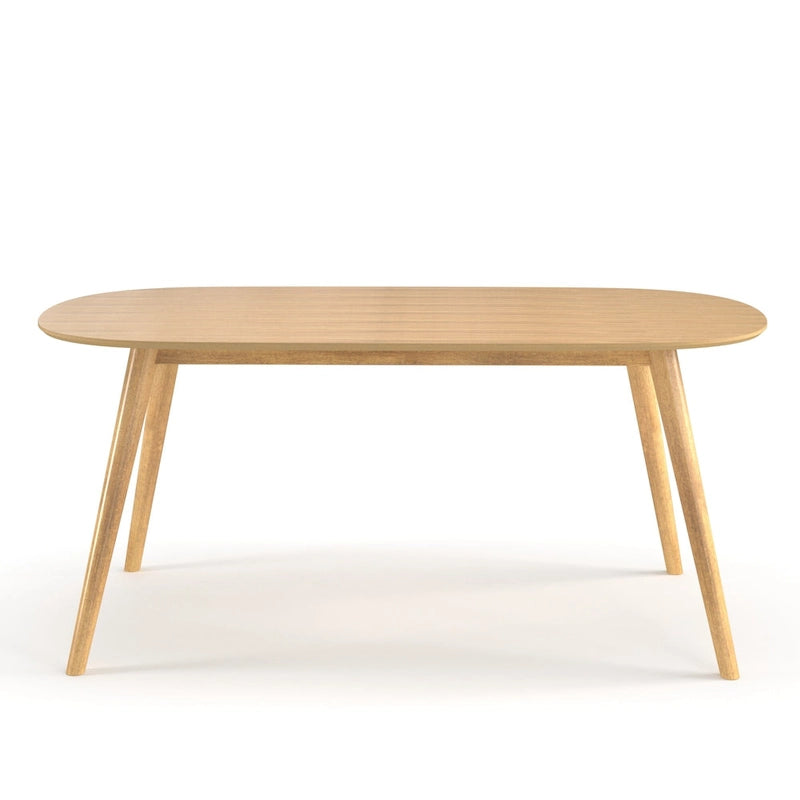 Table à manger rectangulaire au fini naturel