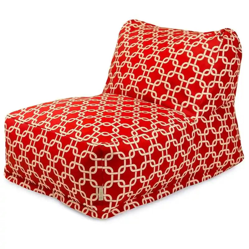 Indoor Pouf Poire Chaise Longue 91,4 L x 68,6 l x 61 H cm