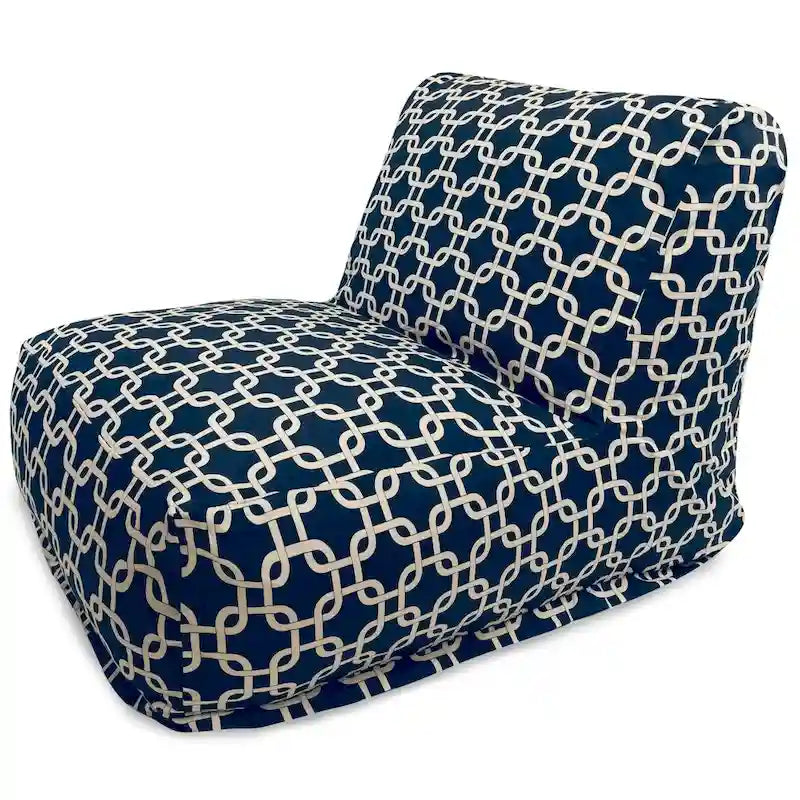 Indoor Pouf Poire Chaise Longue 91,4 L x 68,6 l x 61 H cm
