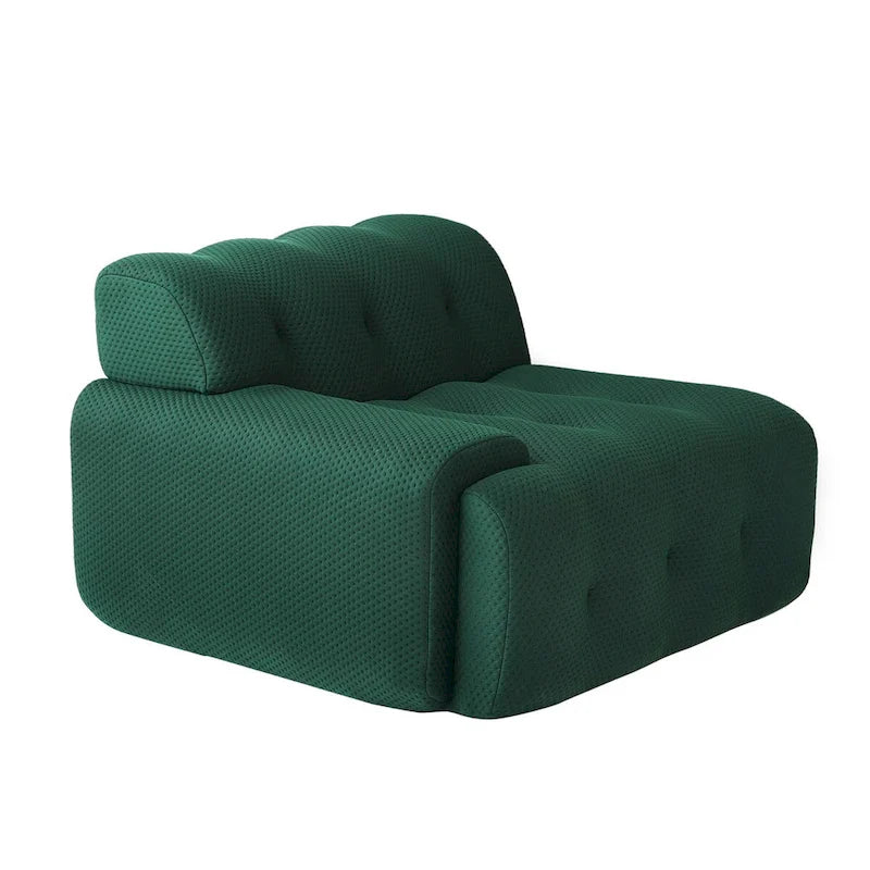 Canapé Moderne Confortable 3 Places, Canapé de Sol Rembourré en Tissu 3D Cloud Couch pour Salon, Appartement