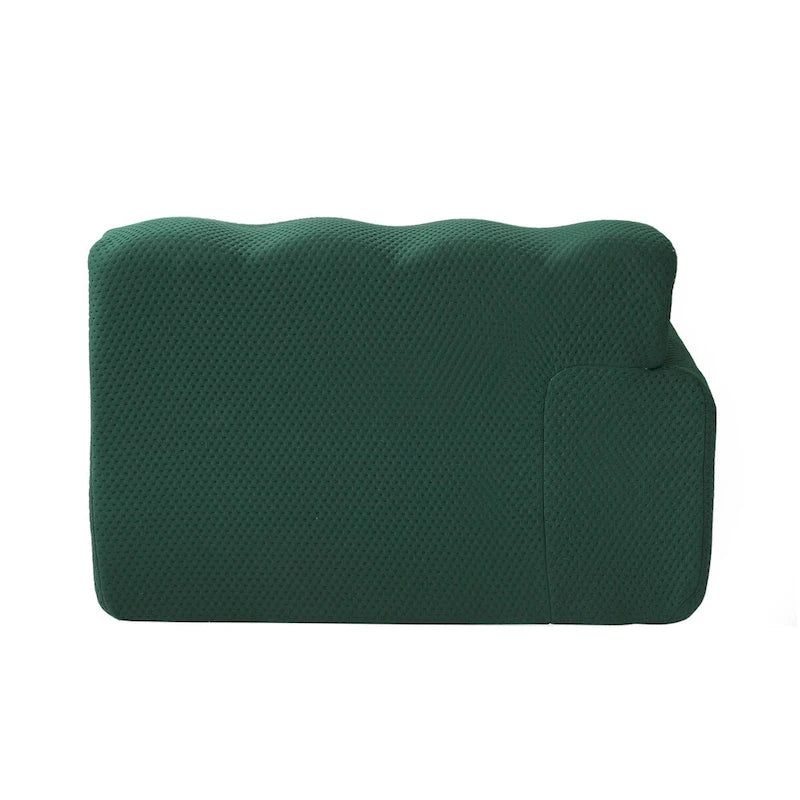 Canapé Moderne Confortable 3 Places, Canapé de Sol Rembourré en Tissu 3D Cloud Couch pour Salon, Appartement