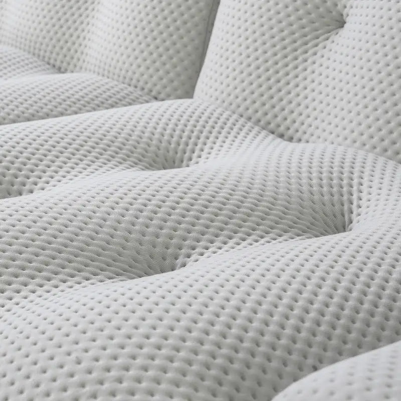 Canapé Moderne Confortable 3 Places, Canapé de Sol Rembourré en Tissu 3D Cloud Couch pour Salon, Appartement