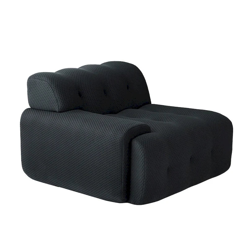 Canapé Moderne Confortable 3 Places, Canapé de Sol Rembourré en Tissu 3D Cloud Couch pour Salon, Appartement